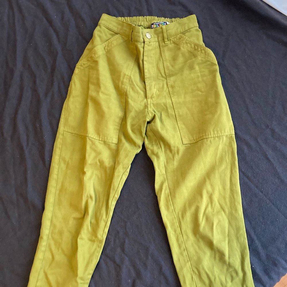 BigBudPress Green Pencil Pants